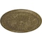 Ekena Millwork Juniper Ceiling Medallion (Fits Canopies up to 7"), 36"OD x 1 1/2"P, Mississippi Mud Crackle CM36JUMMC - alternate 2